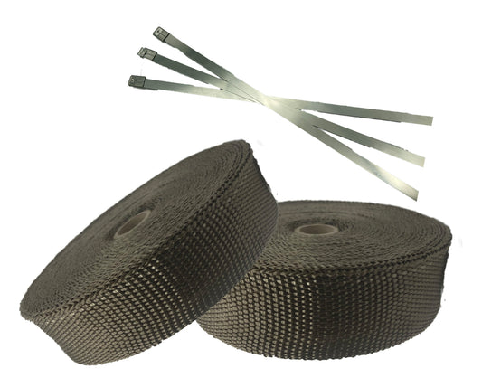 EXHAUST HEAT WRAP - 15m ROLL